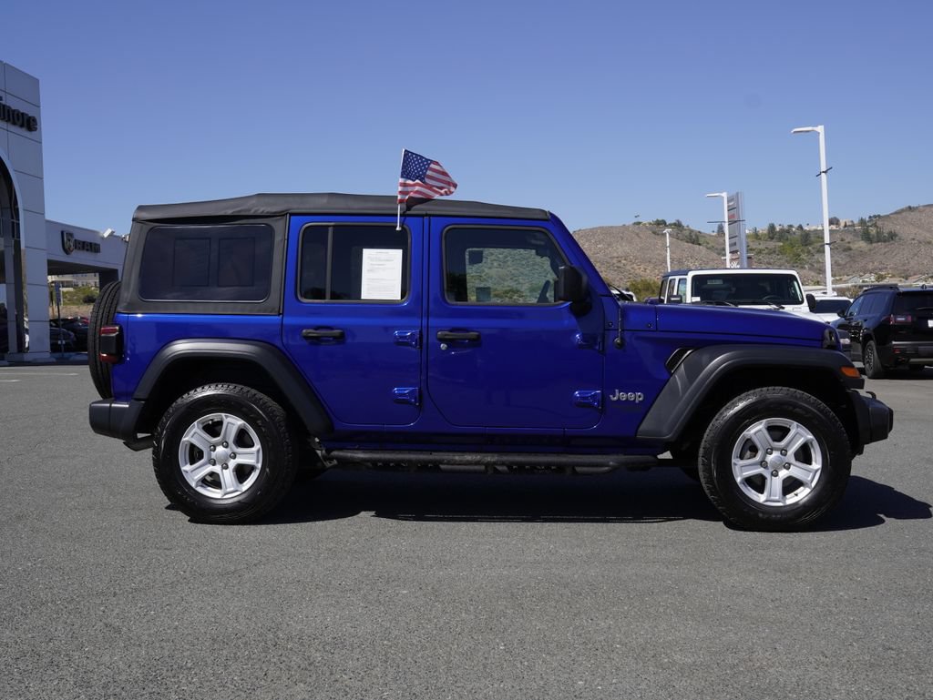 Certified 2020 Jeep Wrangler Unlimited Sport S AWD/4WD video 3
