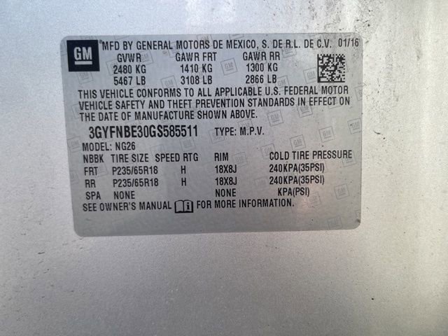 Used 2016 Cadillac SRX Luxury FWD image 31