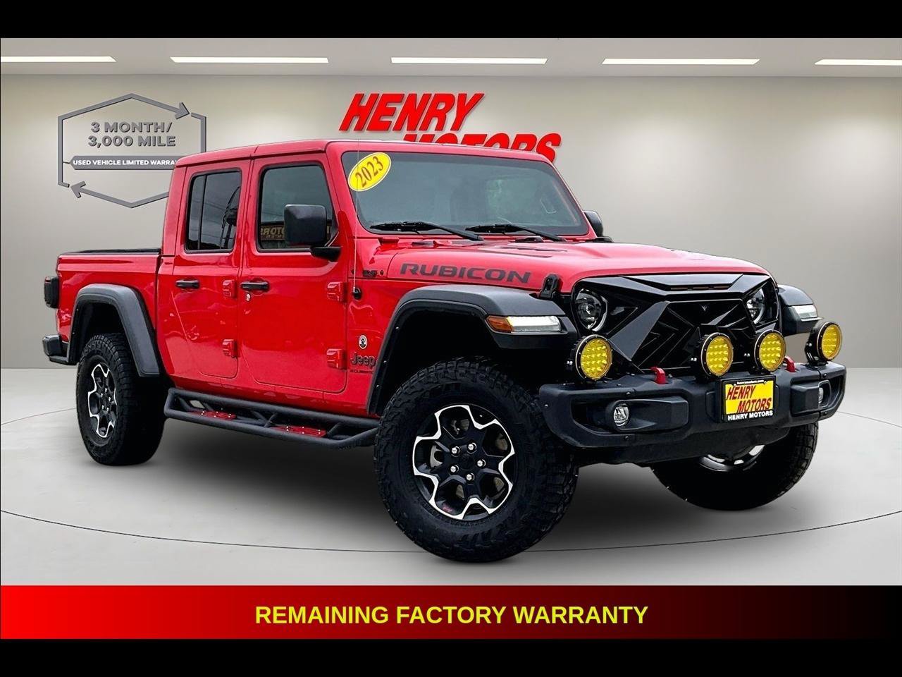 Used 2023 Jeep Gladiator Rubicon w/ LED Lighting Group AWD/4WD image 1