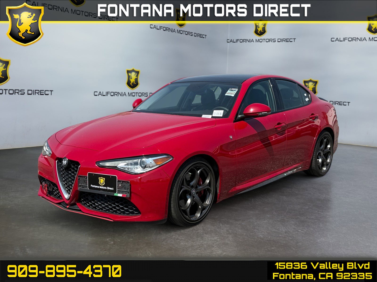 Used 2017 Alfa Romeo Giulia Ti w/ TI 19" Sport Package image 1