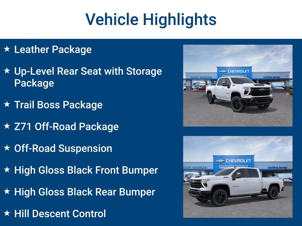 New 2026 Chevrolet Silverado 2500 LT w/ Trail Boss Package AWD/4WD image 3
