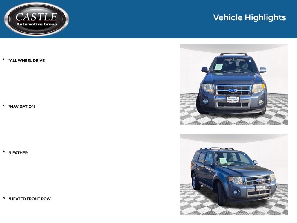 Used 2011 Ford Escape Limited w/ 302A Rapid Spec Order Code AWD/4WD image 3