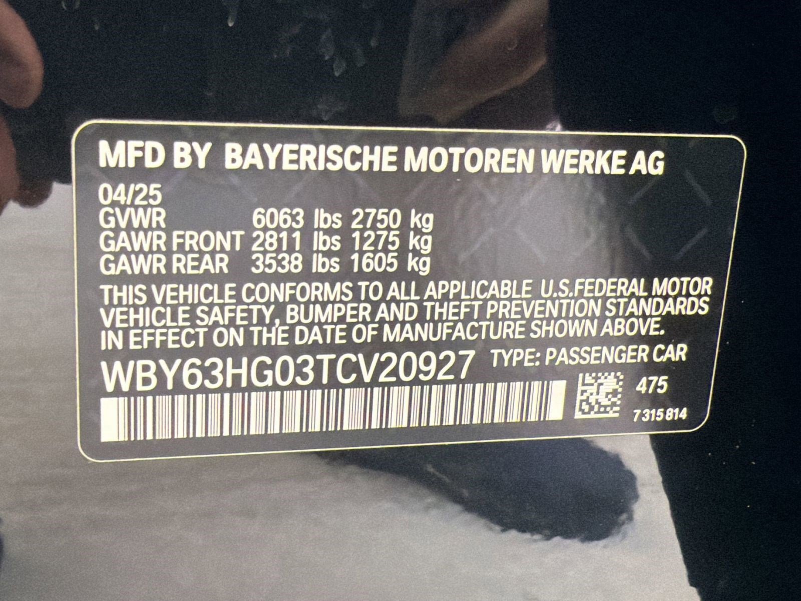 Used 2026 BMW i5 eDrive40 w/ M Sport Package RWD image 21