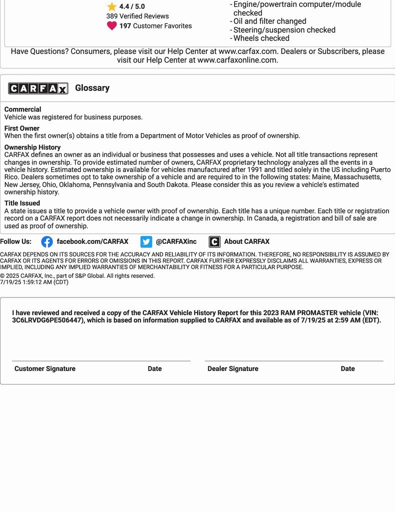 Used 2023 RAM ProMaster 2500 image 23