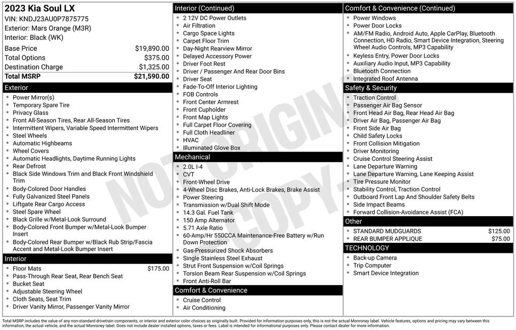 Used 2023 Kia Soul LX image 2