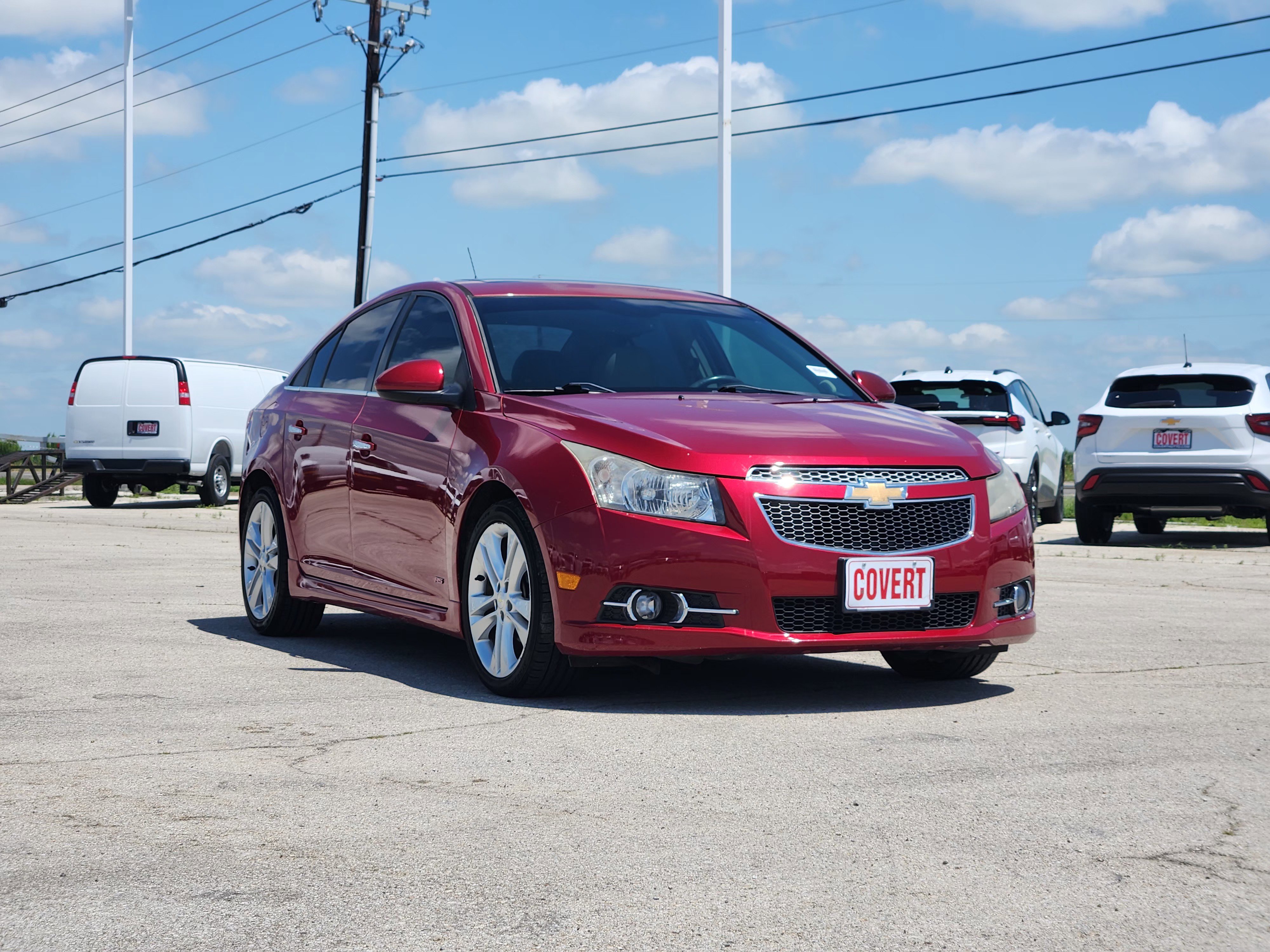 Used 2014 Chevrolet Cruze LTZ w/ Sun, Sound and Sport Package FWD image 3