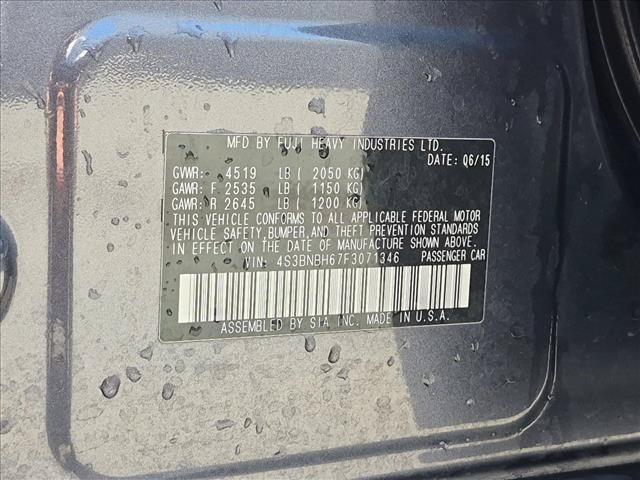 Used 2015 Subaru Legacy 2.5i Premium AWD/4WD image 15