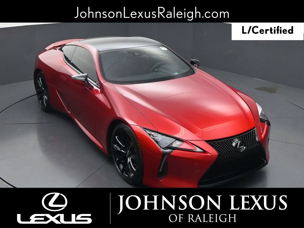 Certified 2022 Lexus LC 500 Coupe w/ Dynamic Handling Package RWD image 21