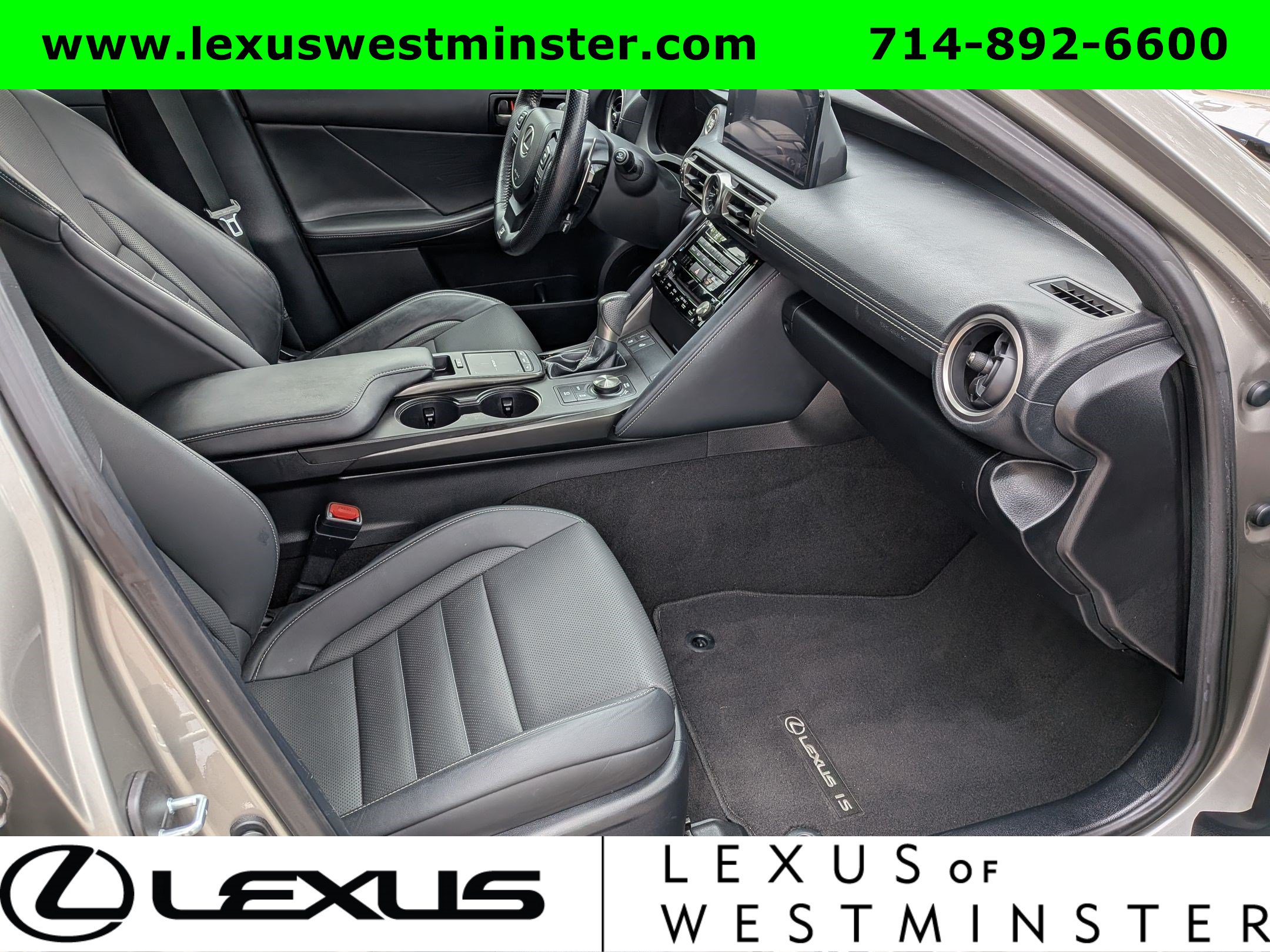 Certified 2021 Lexus IS 350 F Sport w/ Navigation Package RWD image 5