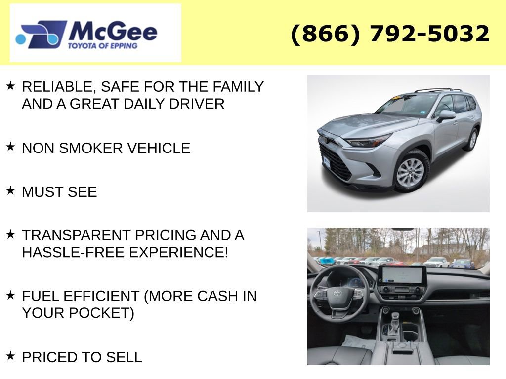 Certified 2025 Toyota Grand Highlander AWD image 8
