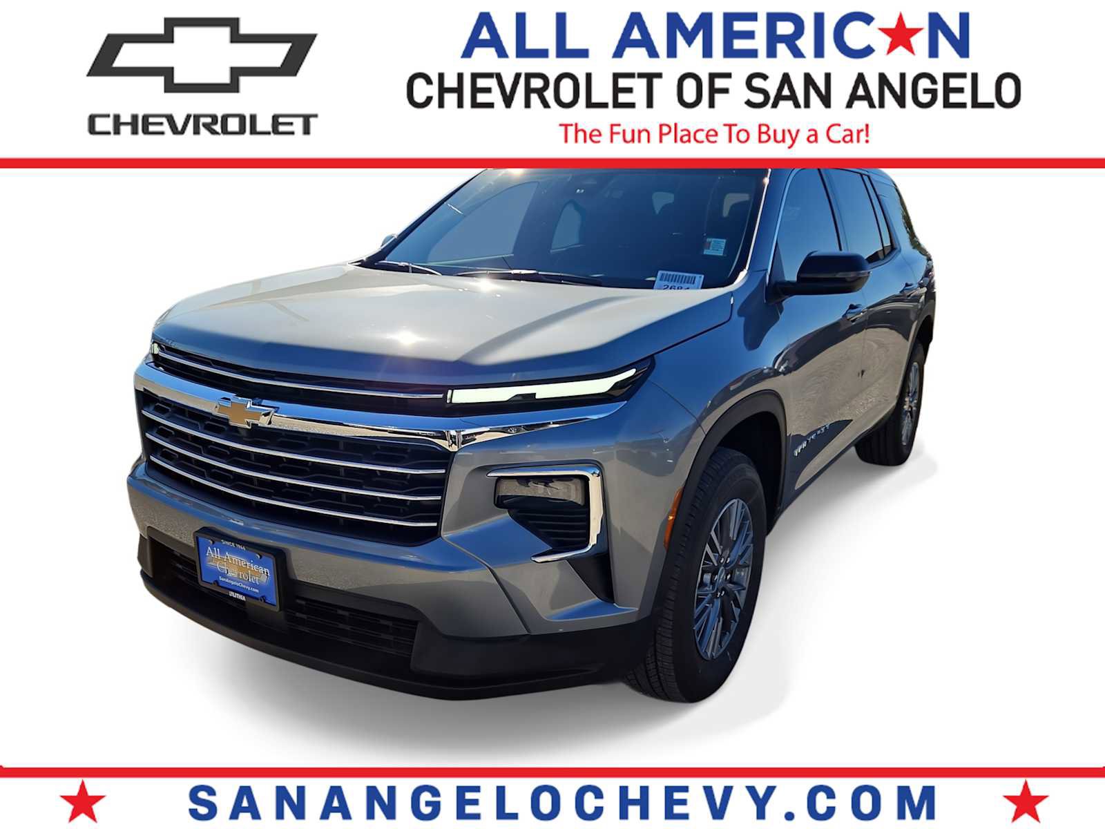 New 2026 Chevrolet Traverse LT image 1