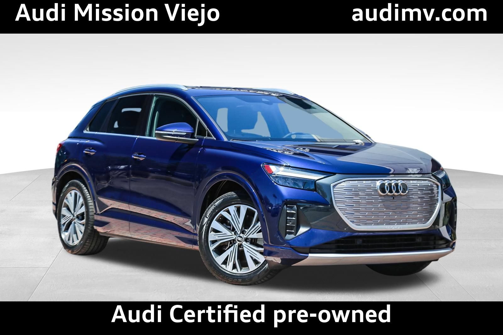 Certified 2023 Audi Q4 e-tron Premium w/ Convenience Package RWD image 1
