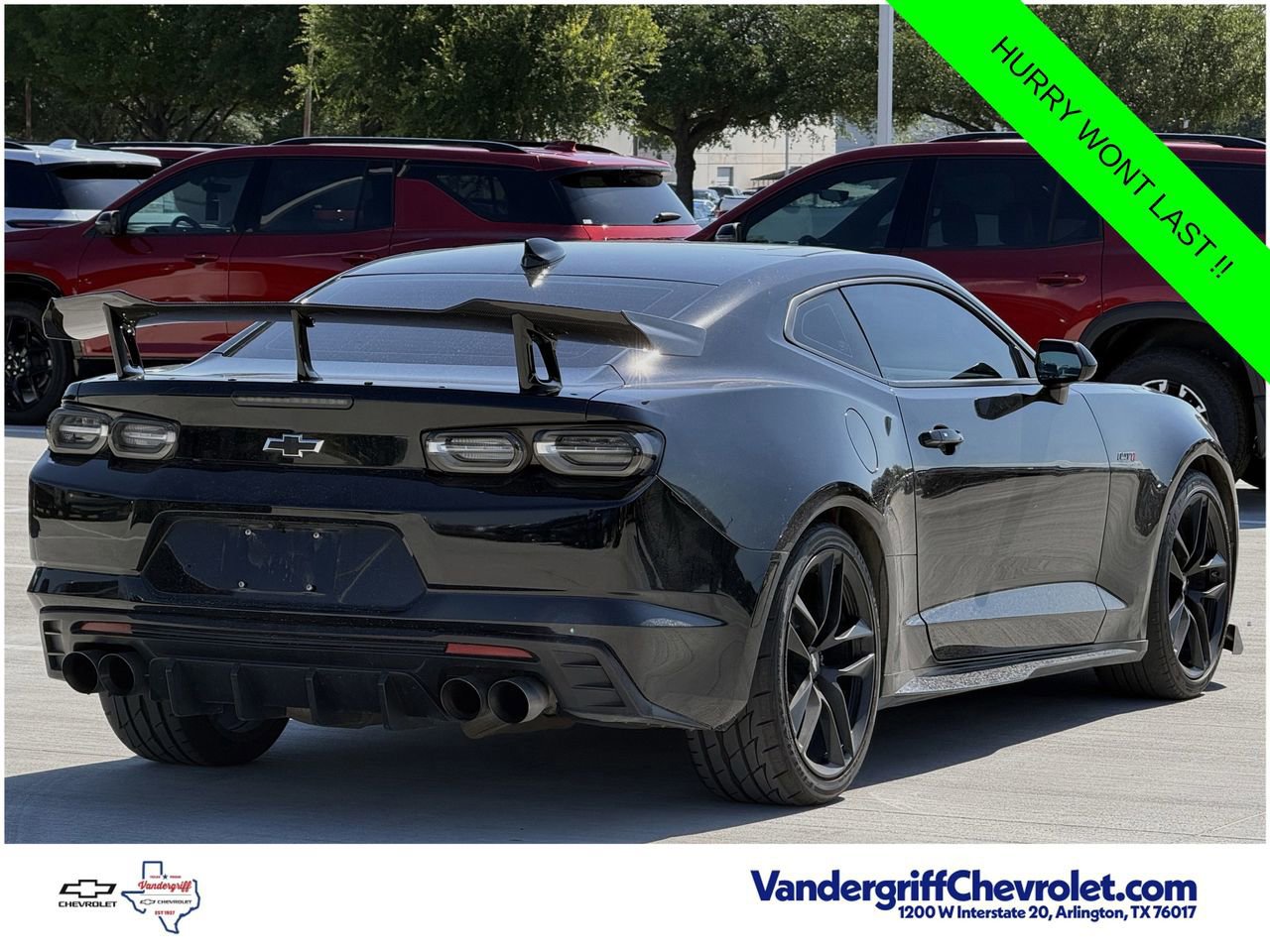Used 2022 Chevrolet Camaro LT w/ RS Package RWD image 4