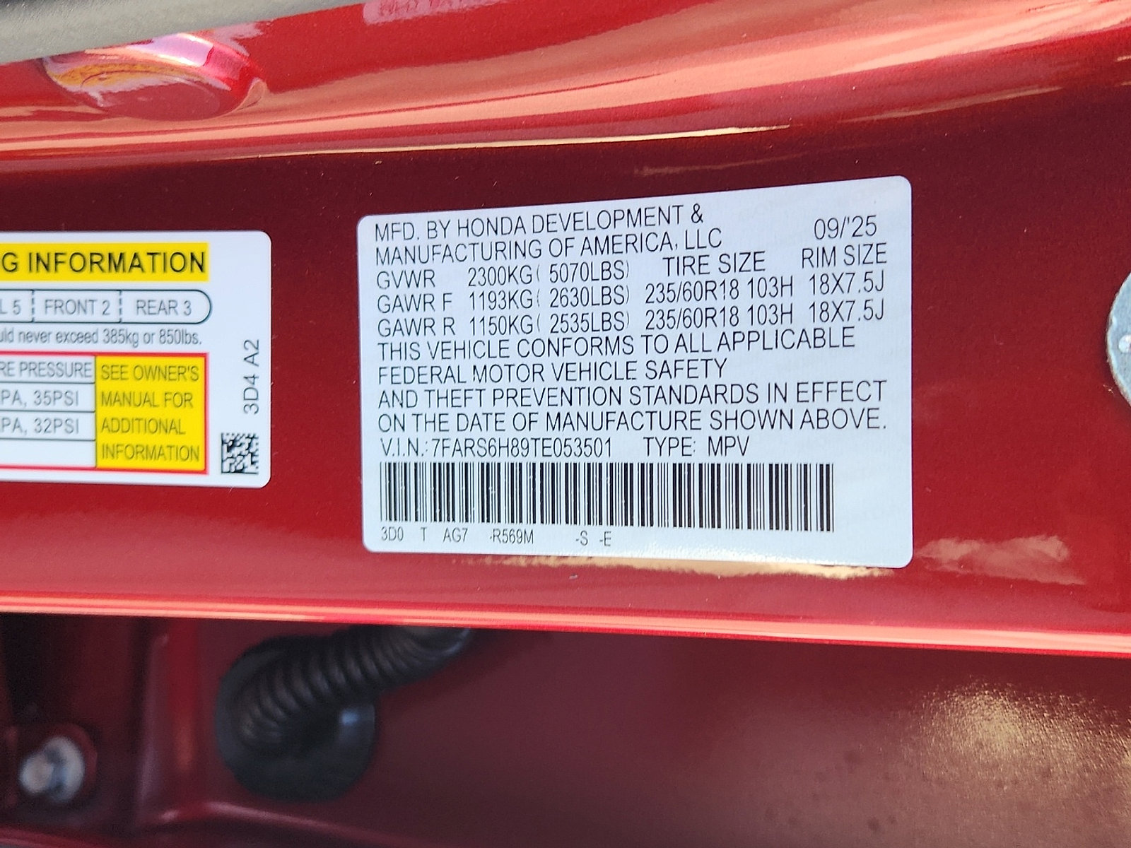 New 2026 Honda CR-V Sport-L image 17