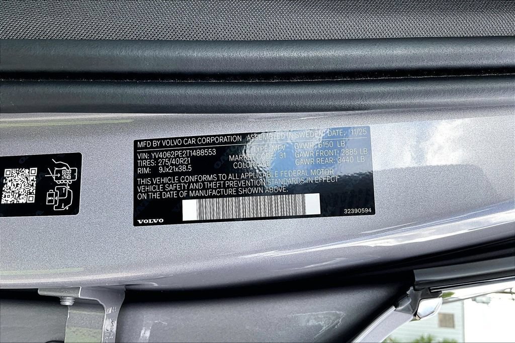 Certified 2026 Volvo XC90 B6 Plus AWD/4WD image 45