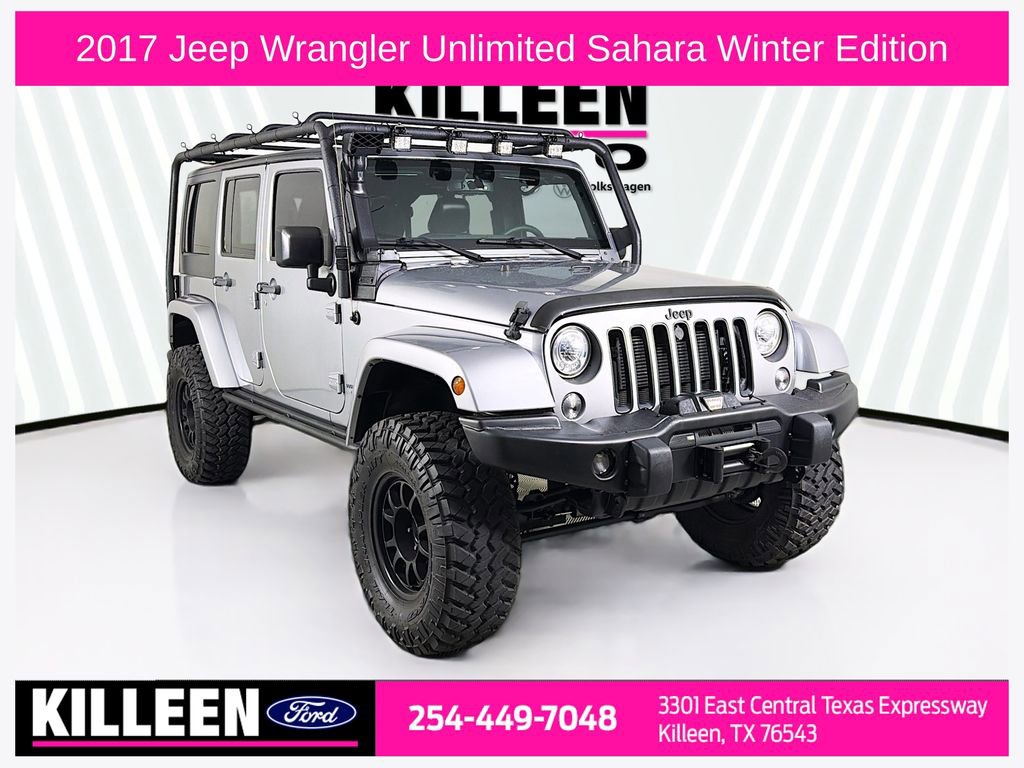 Used 2017 Jeep Wrangler Unlimited Sahara