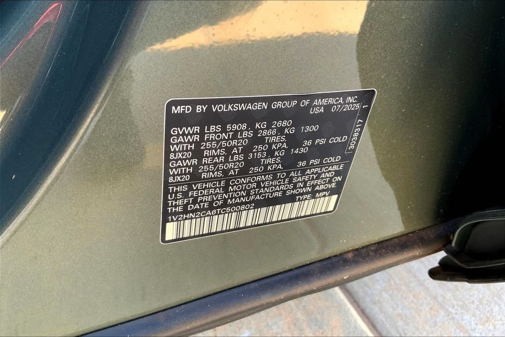 Used 2026 Volkswagen Atlas SE AWD/4WD image 8