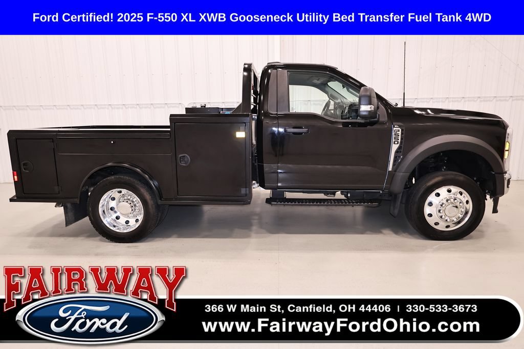 Certified 2025 Ford F550 4x4 Regular Cab Super Duty