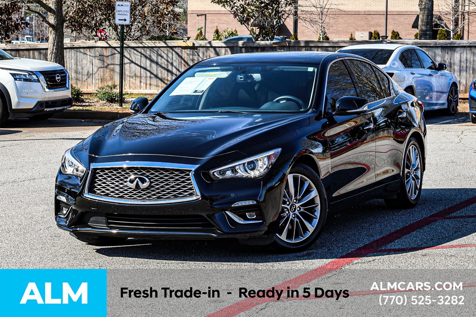 Used 2024 INFINITI Q50 Luxe w/ Cargo Package RWD image 1