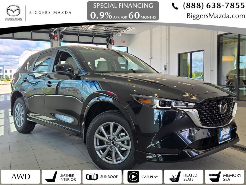 New 2025 MAZDA CX-5 AWD 2.5 S w/ Preferred Package