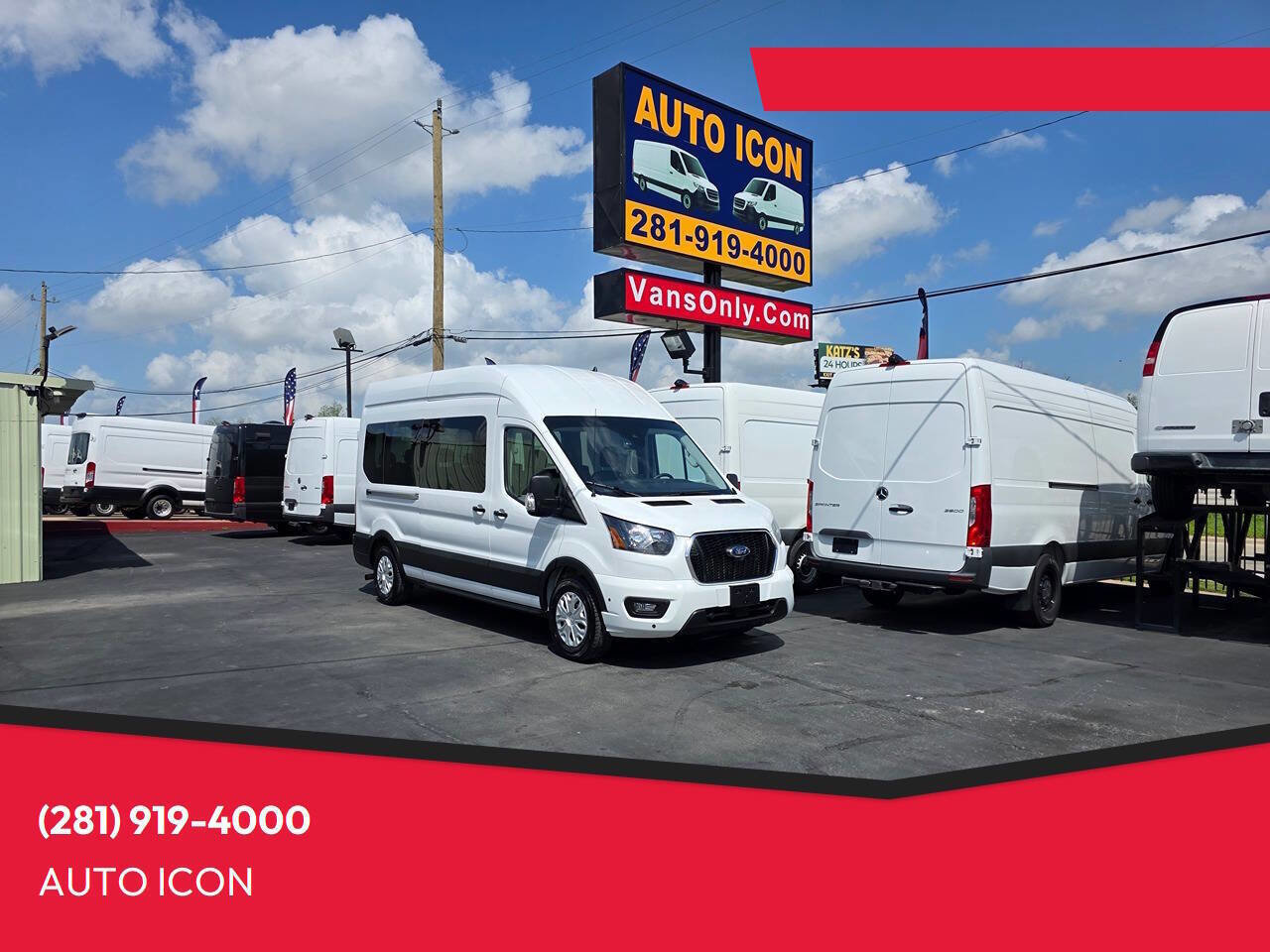 Used 2025 Ford Transit 350 XLT RWD image 1