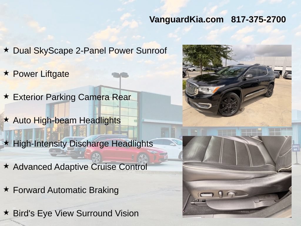Used 2019 GMC Acadia Denali w/ Technology Package FWD image 12