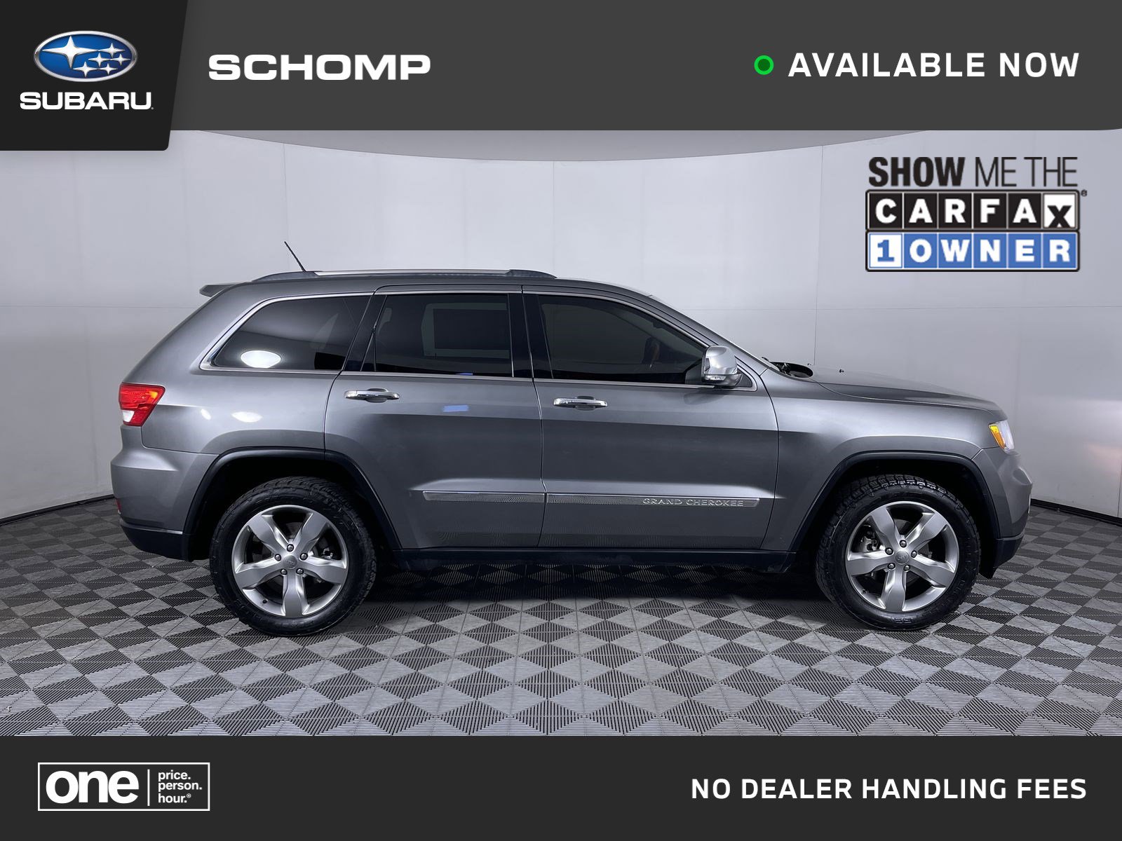 Used 2012 Jeep Grand Cherokee Overland AWD/4WD image 1