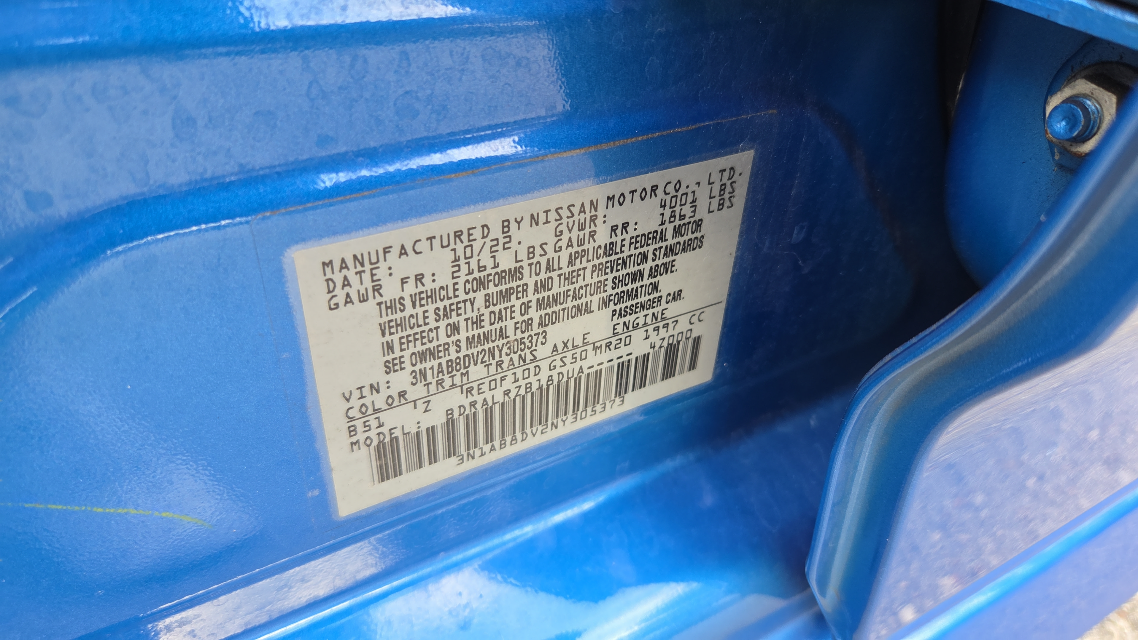 Used 2022 Nissan Sentra SR w/ Lighting Package FWD image 16