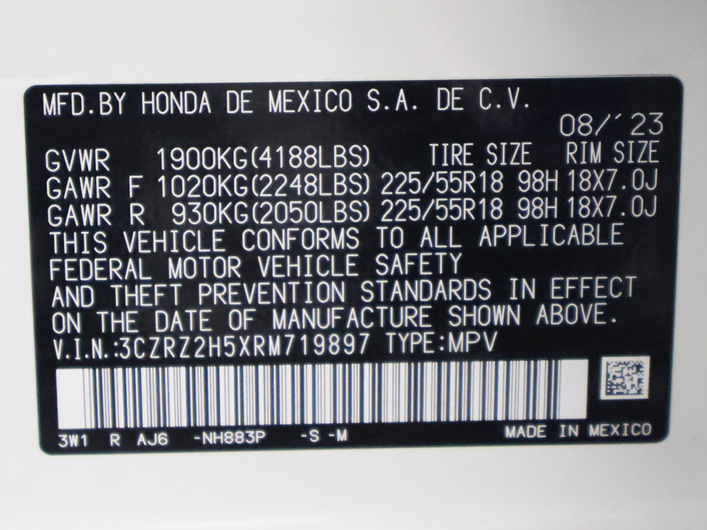 Used 2024 Honda HR-V Sport image 43