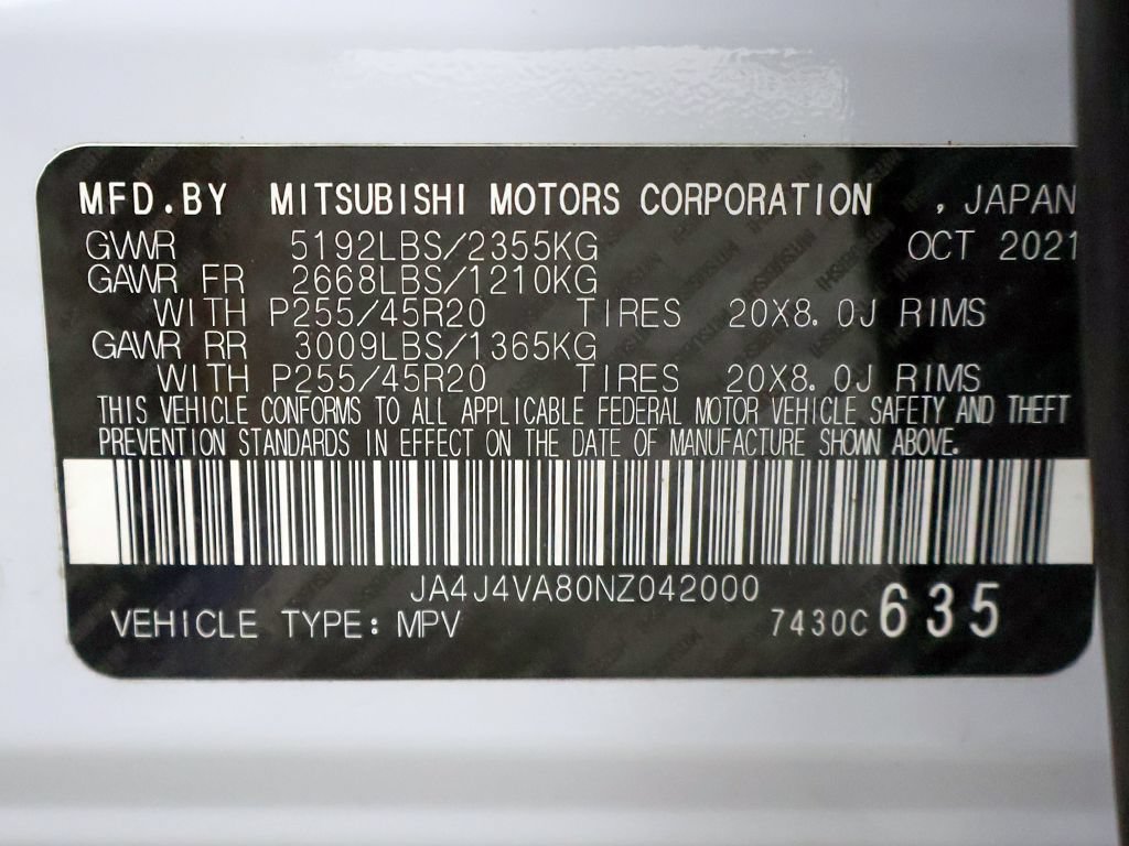 Used 2022 Mitsubishi Outlander SEL AWD/4WD image 54