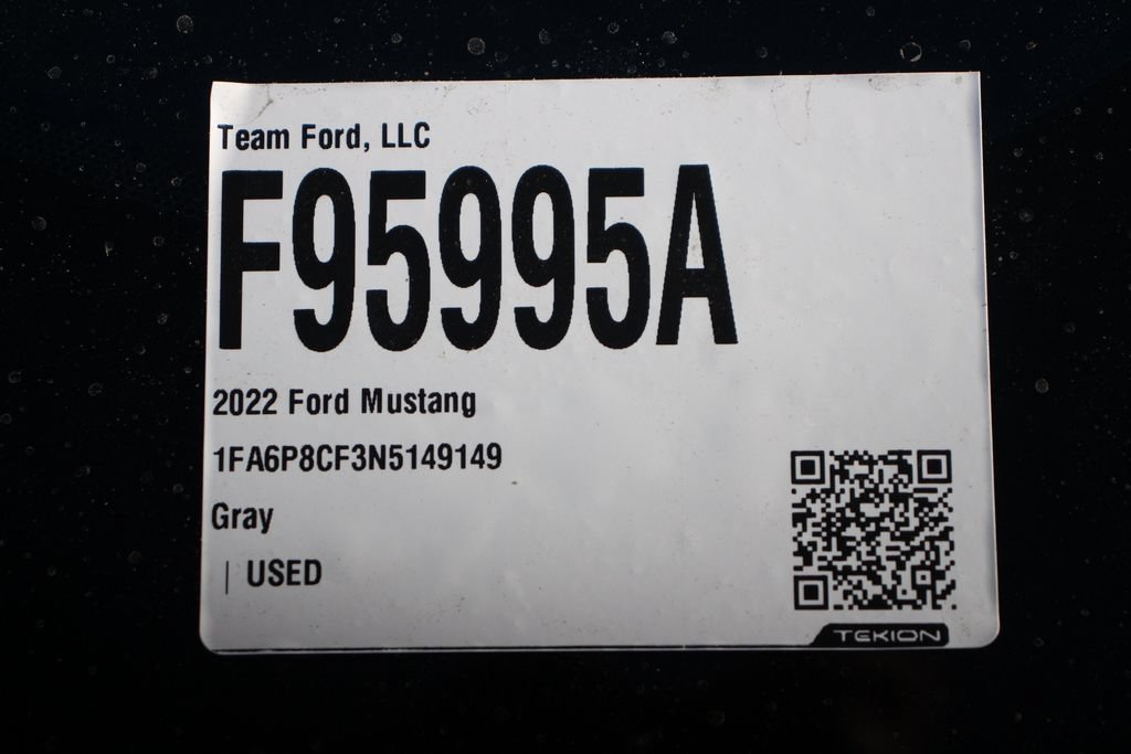 Used 2022 Ford Mustang GT Premium w/ Equipment Group 401A RWD image 26