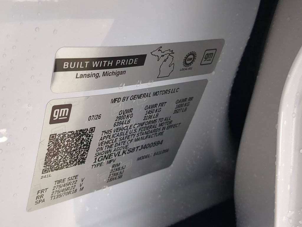Used 2026 Chevrolet Traverse RS w/ LPO, Floor Liner Package AWD/4WD image 38