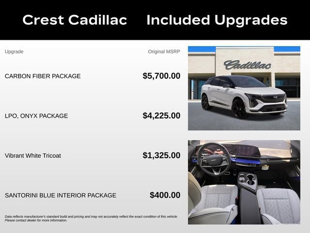 New 2026 Cadillac Optiq V w/ Carbon Fiber Package AWD/4WD image 5