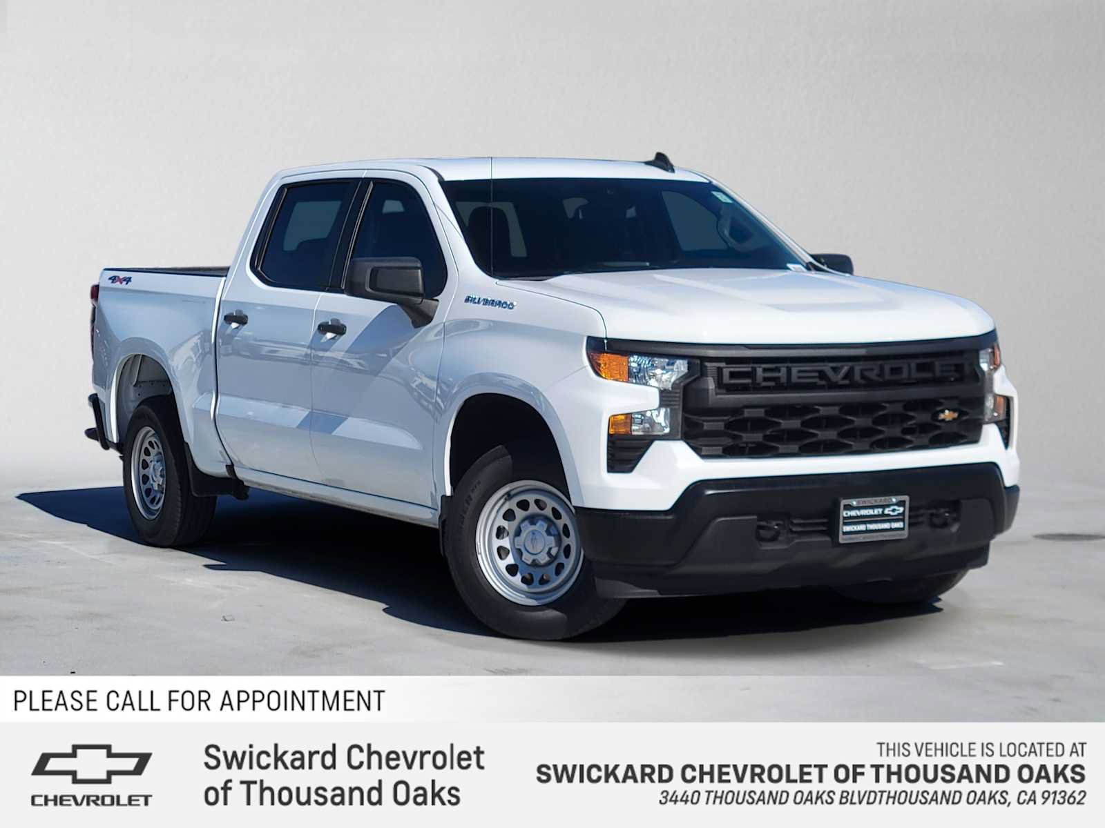 Used 2024 Chevrolet Silverado 1500 W/T w/ WT Value Package AWD/4WD image 1