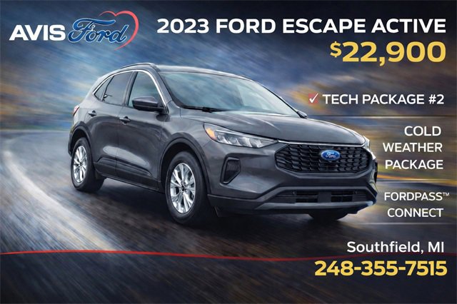 Certified 2023 Ford Escape Active w/ Tech Pack #2
