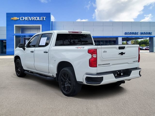 Certified 2024 Chevrolet Silverado 1500 Custom w/ Turbomax Blackout Package AWD/4WD image 3