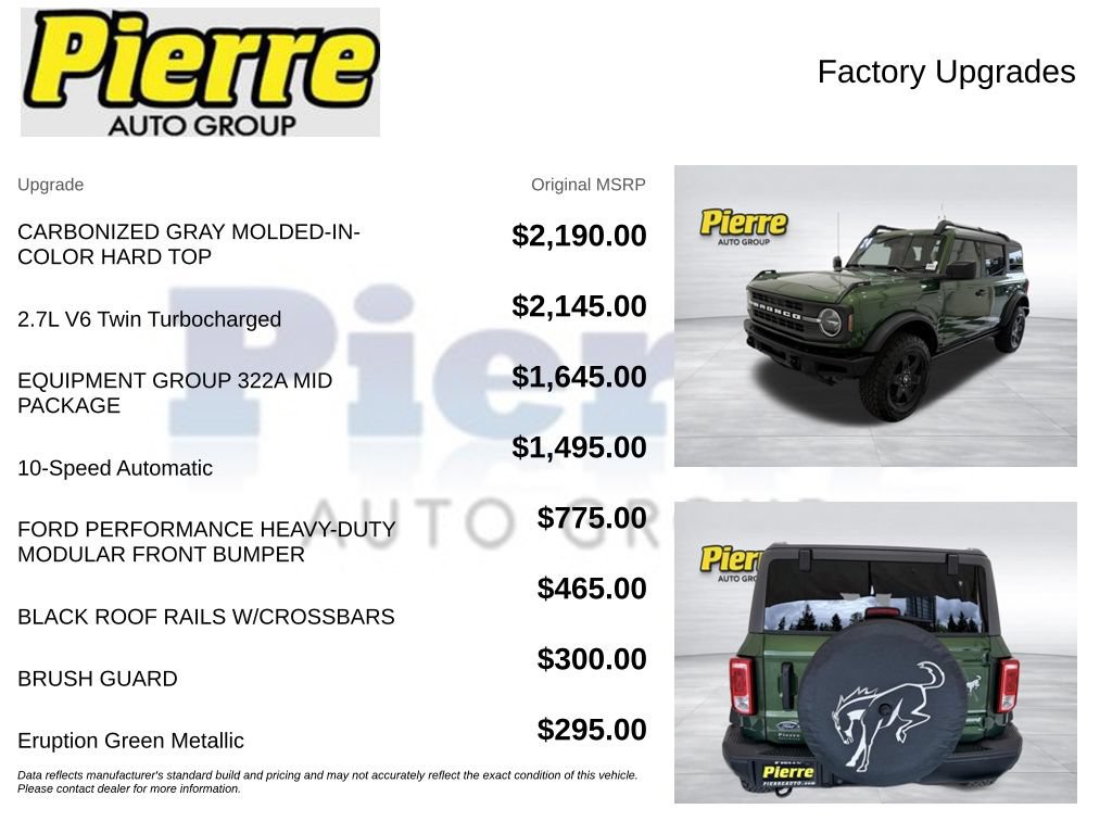 Used 2024 Ford Bronco Black Diamond AWD/4WD image 13