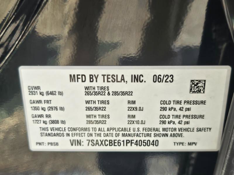 Used 2023 Tesla Model X Plaid AWD/4WD image 32