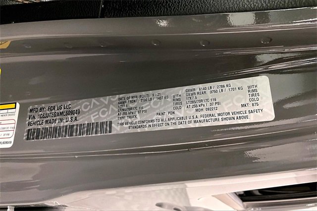 Used 2021 Jeep Gladiator Mojave image 34