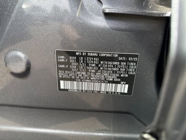 Used 2022 Subaru Ascent Onyx Edition AWD/4WD image 17