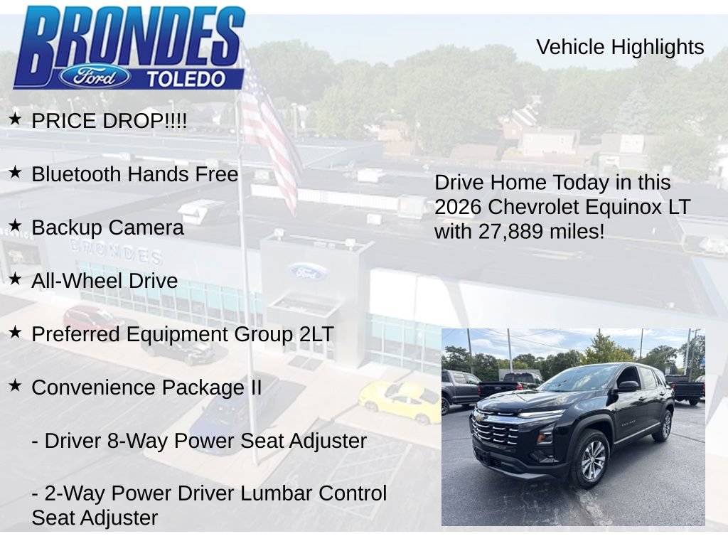 Used 2026 Chevrolet Equinox LT w/ Convenience Package II AWD/4WD image 5