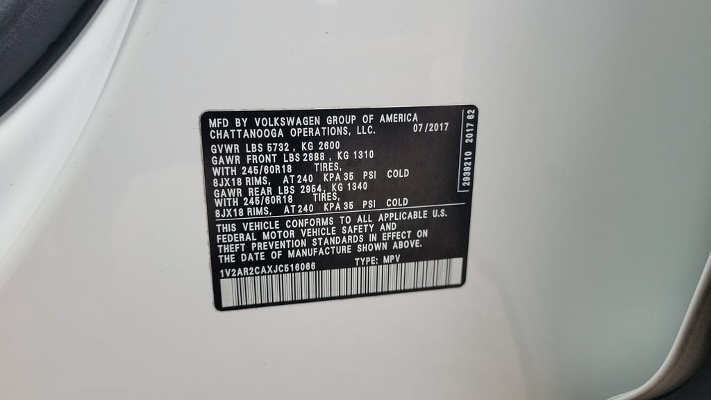 Used 2018 Volkswagen Atlas S FWD image 23