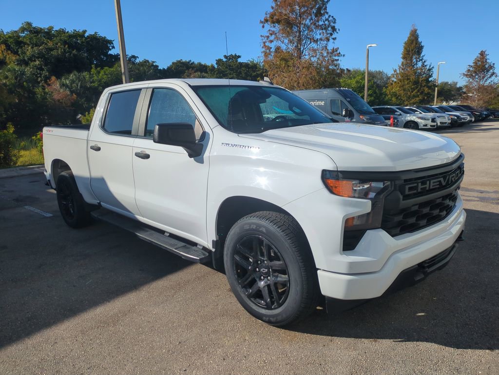 Used 2023 Chevrolet Silverado 1500 Custom w/ LPO, Dark Essentials Package image 2