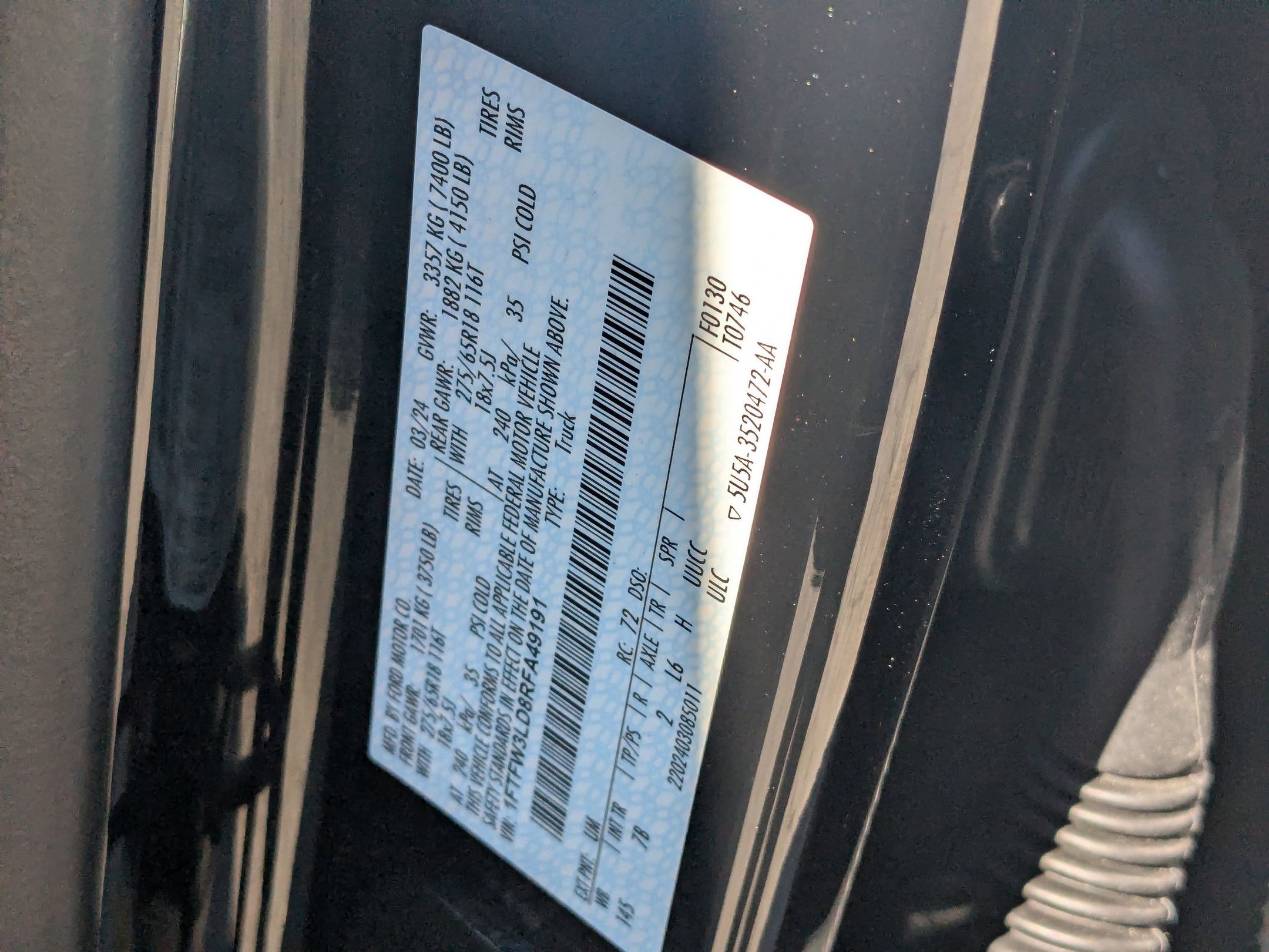 Used 2024 Ford F150 XLT w/ Mobile Office Package image 35