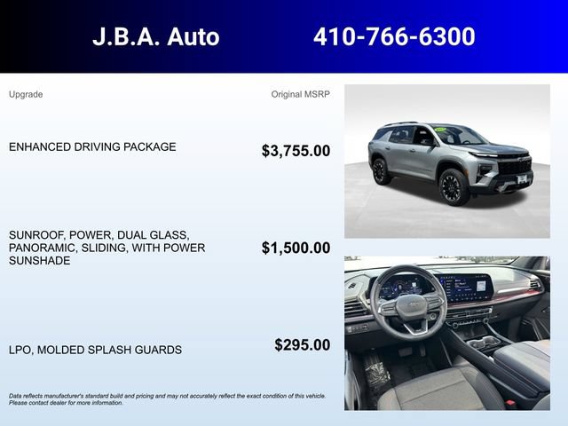 Certified 2024 Chevrolet Traverse Z71 w/ Enhanced Driving Package AWD/4WD image 5