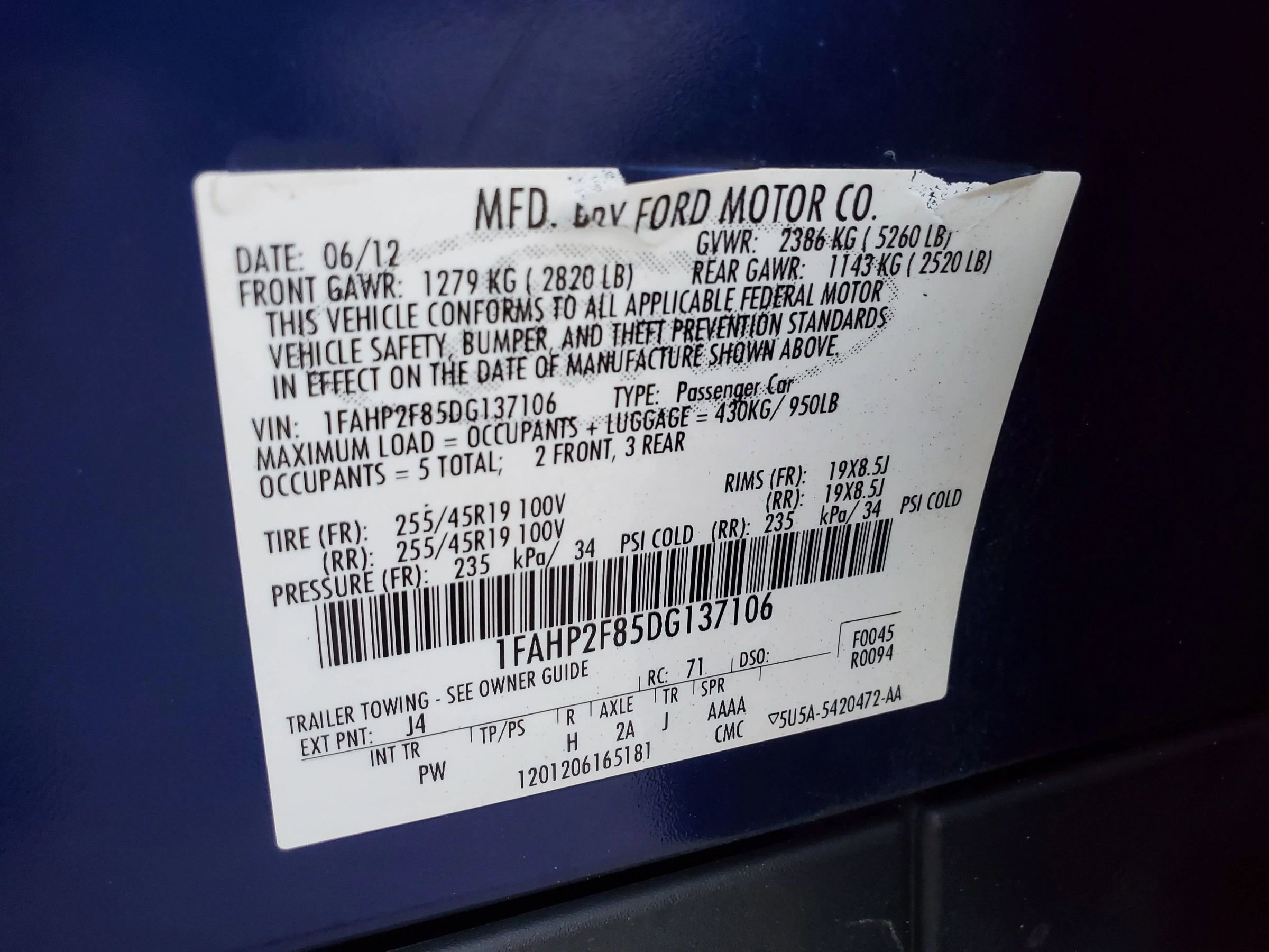 Used 2013 Ford Taurus Limited image 54