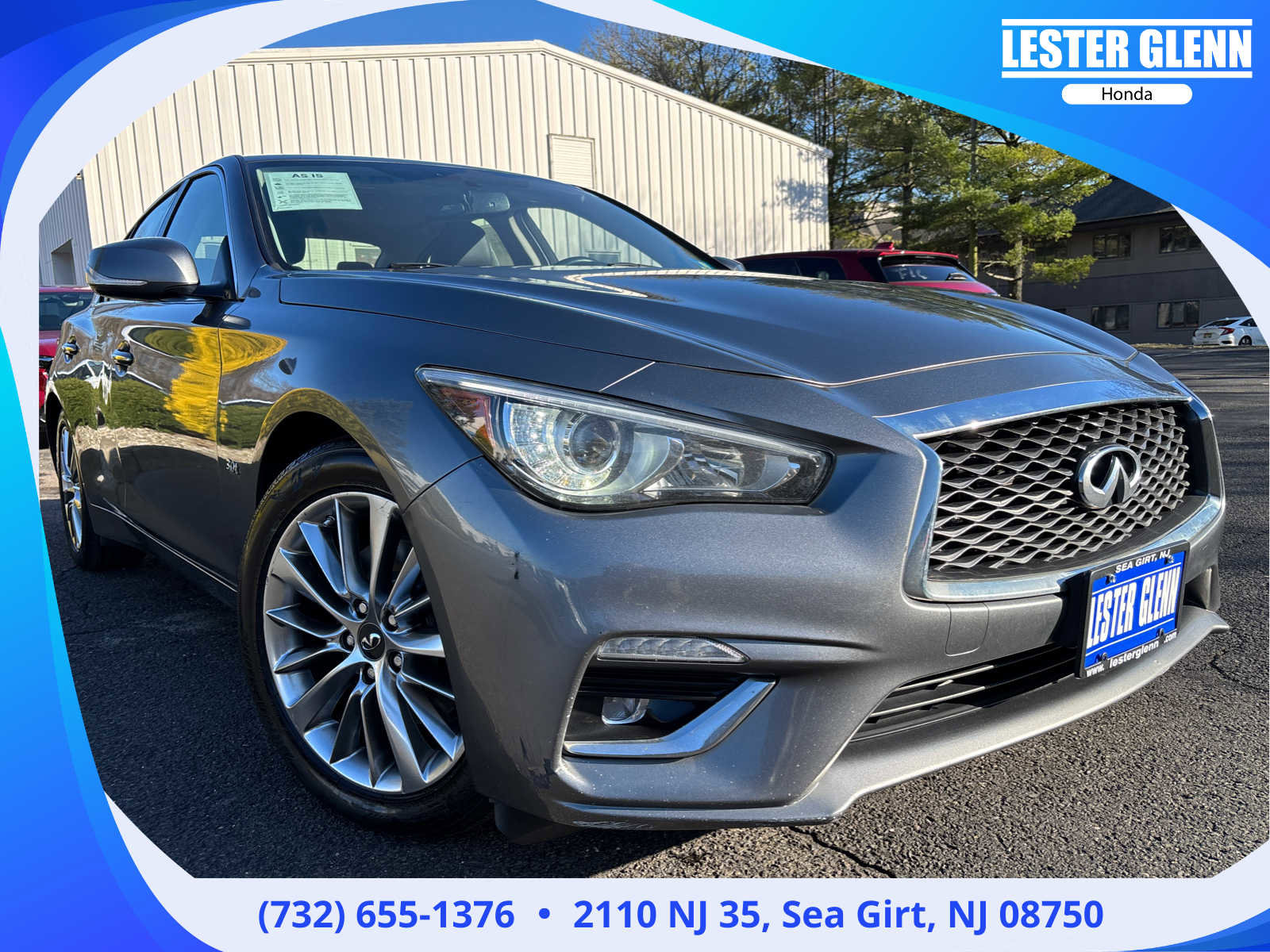 Used 2018 INFINITI Q50 Luxe w/ Essential Package (3.0T Luxe) image 1