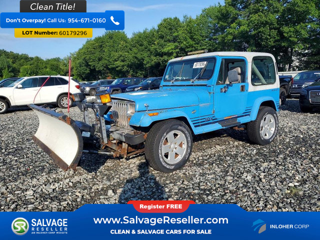 Used 1989 Jeep Wrangler Islander AWD/4WD image 1