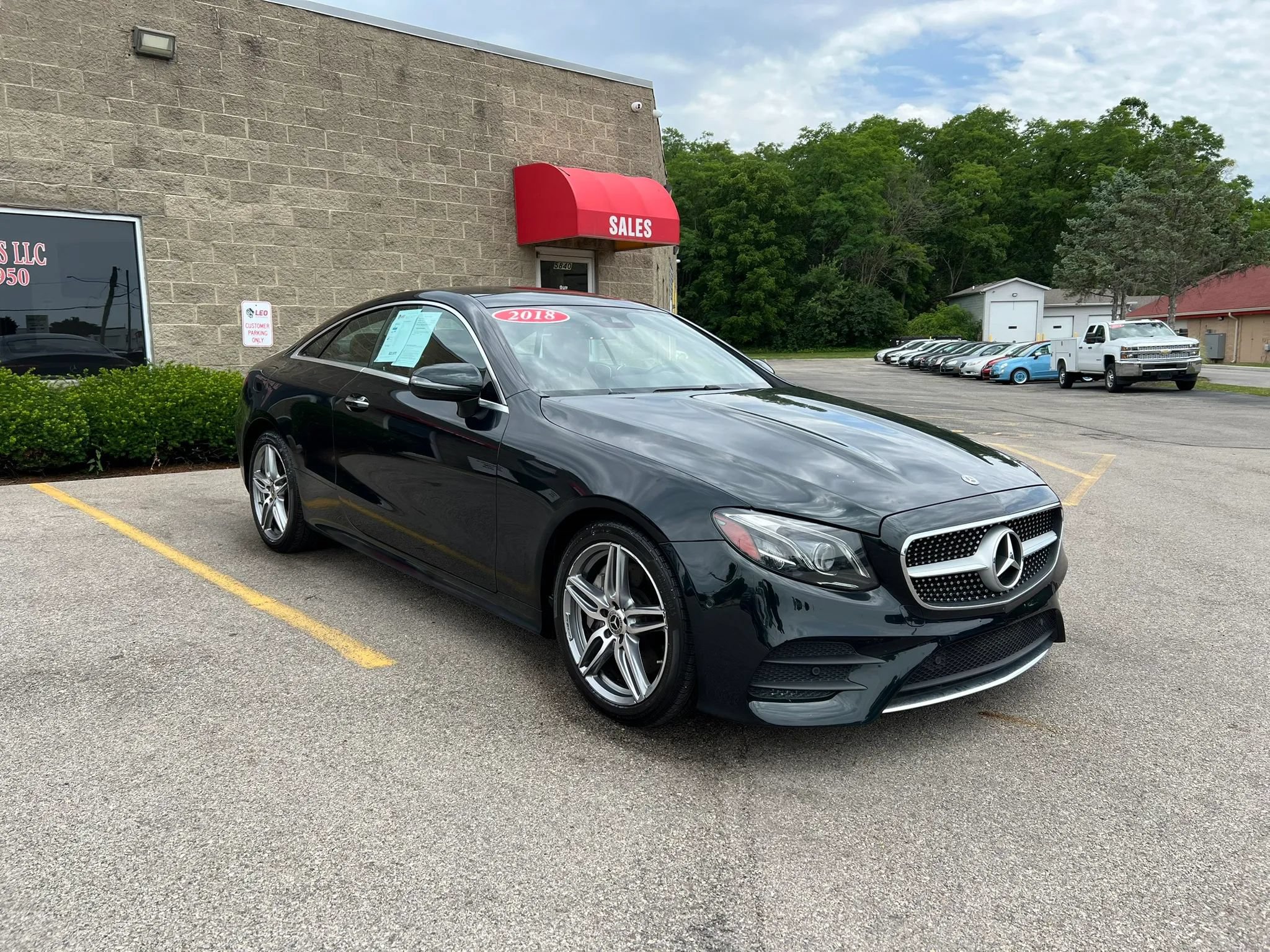 Used 2018 Mercedes-Benz E 400 4MATIC Coupe image 3