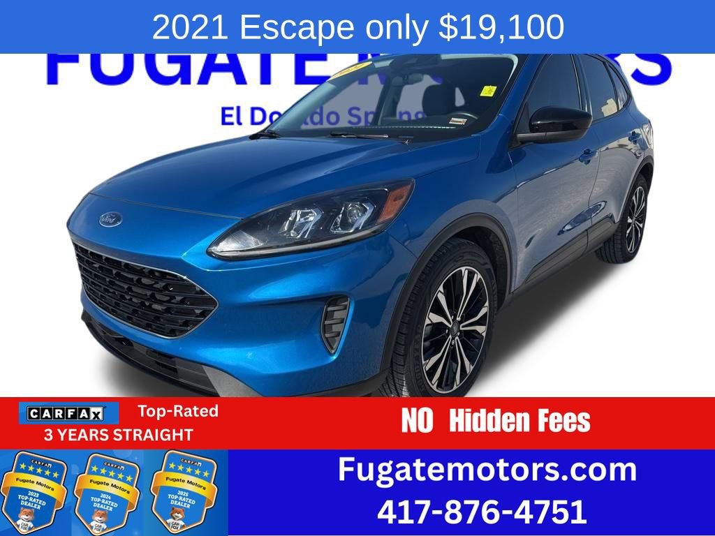 Used 2021 Ford Escape SE w/ SE Sport Appearance Package 360° Tour